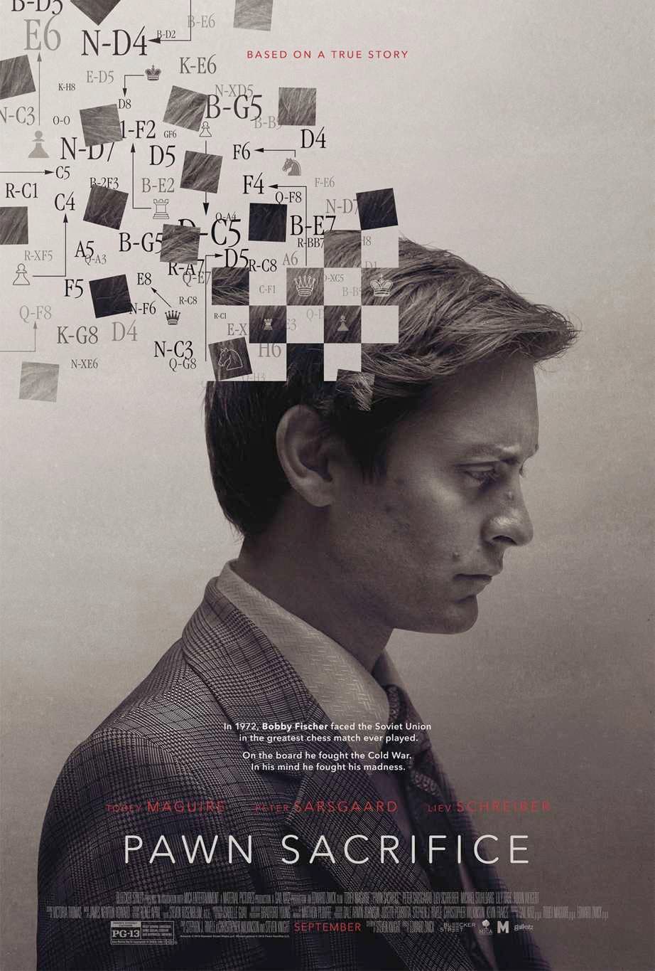 ดูหนังออนไลน์ฟรีเรื่อง Pawn Sacrifice (2014) เดิมพันชาติรุกฆาตโลก ดูหนังออนไลน์ HD พากย์ไทย HD