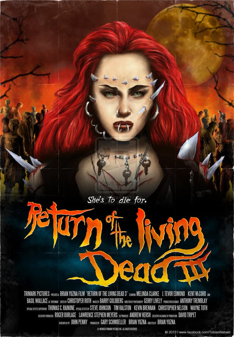 ดูหนังออนไลน์ฟรีเรื่อง Return of the Living Dead 3 (1993) ผีลืมหลุม ภาค 3 ดูหนังออนไลน์ HD พากย์ไทย HD