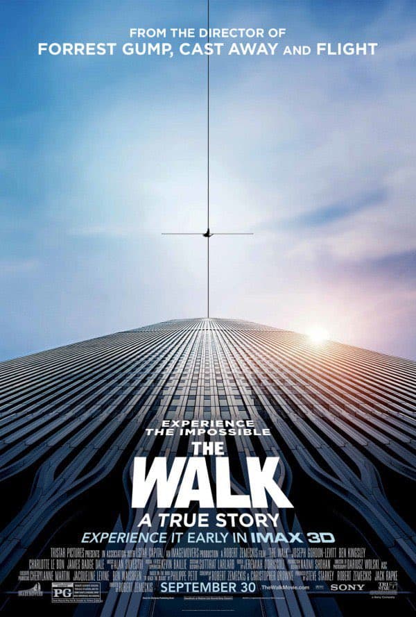 ดูหนังออนไลน์ฟรีเรื่อง The Walk (2015) ไต่ขอบฟ้าท้านรก ดูหนังออนไลน์ HD พากย์ไทย HD