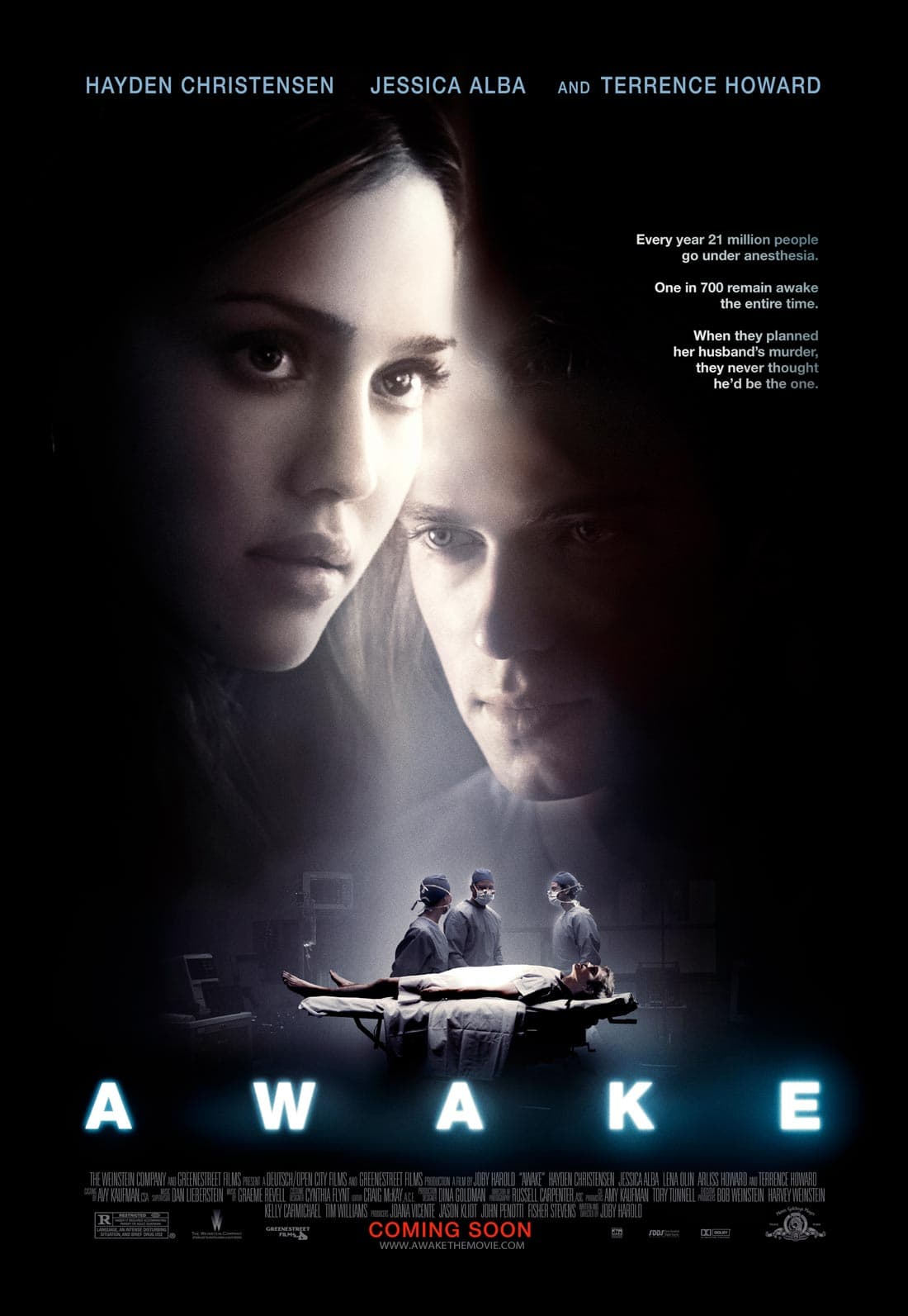 ดูหนังออนไลน์ฟรีเรื่อง Awake (2007) หลับ เป็น ตื่น ตาย ดูหนังออนไลน์ HD พากย์ไทย HD