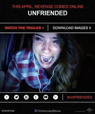 ดูหนังออนไลน์ฟรีเรื่อง Unfriended (2015) อันเฟรนด์ (ความสยองยุคใหม่) ดูหนังออนไลน์ HD พากย์ไทย HD