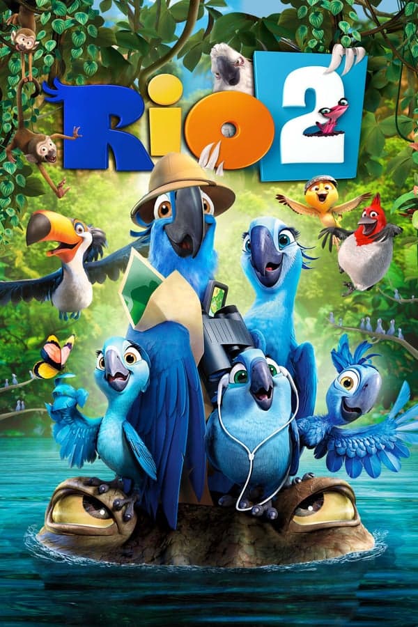 ดูหนังออนไลน์ฟรีเรื่อง Rio 2 (2014) ริโอ เจ้านกฟ้าจอมมึน 2 ดูหนังออนไลน์ HD พากย์ไทย HD