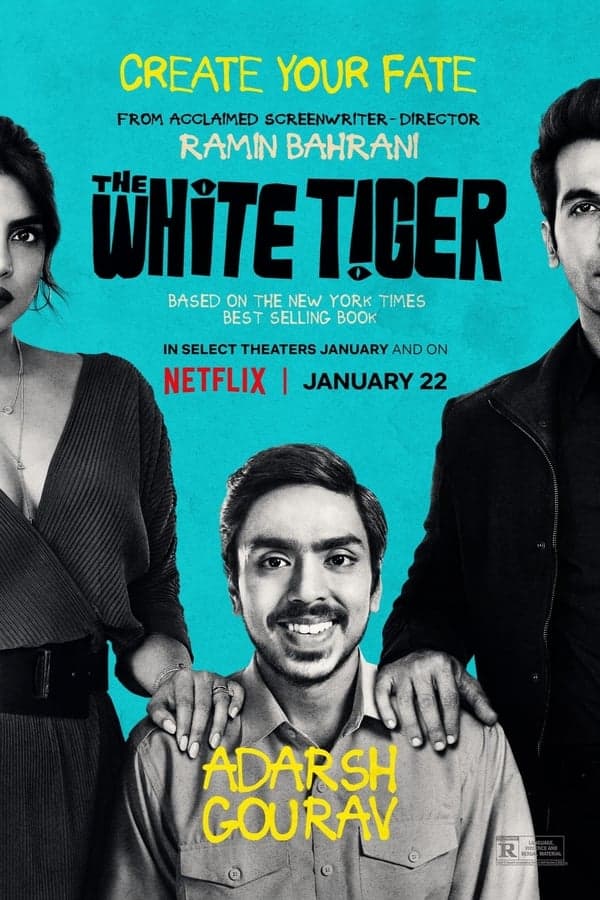 ดูหนังออนไลน์ฟรีเรื่อง The White Tiger (2021) พยัคฆ์ขาวรำพัน (Netflix) ดูหนังออนไลน์ HD พากย์ไทย HD