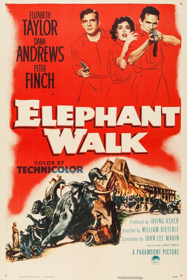 ดูหนังออนไลน์ฟรีเรื่อง Elephant Walk (1953) ดูหนังออนไลน์ HD พากย์ไทย HD