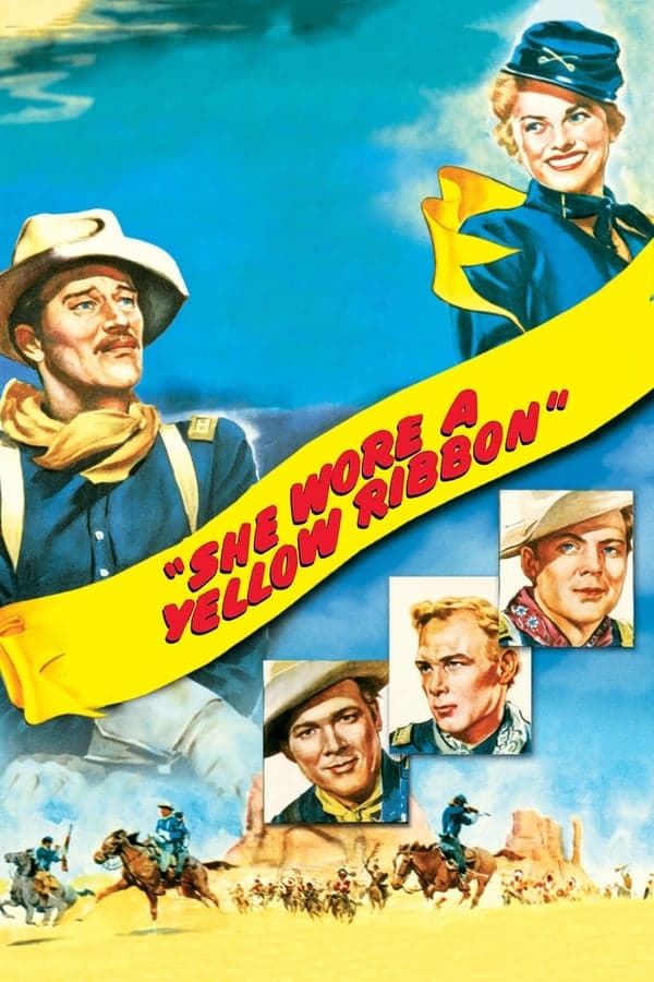 ดู She Wore A Yellow Ribbon (1949) ยอดรักนักรบ HD หนังฝรั่ง (Western Movies)