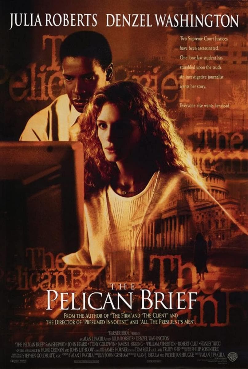 ดูหนังออนไลน์ฟรีเรื่อง The Pelican Brief (1993) ผู้หญิงเสี้ยวมรณะ ดูหนังออนไลน์ HD พากย์ไทย HD
