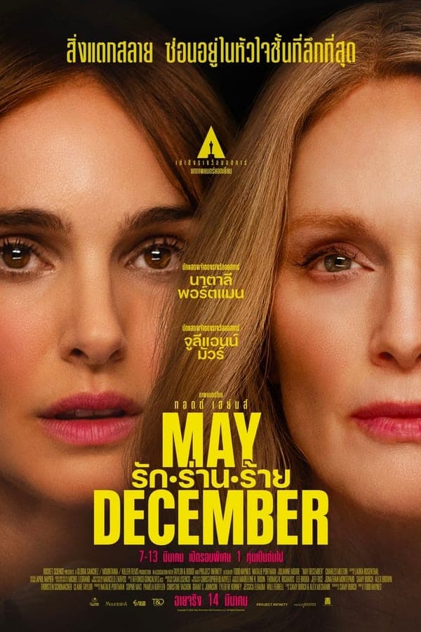 ดูหนังออนไลน์ฟรีเรื่อง May December (2023) รัก ร่าน ร้าย ดูหนังออนไลน์ HD พากย์ไทย HD